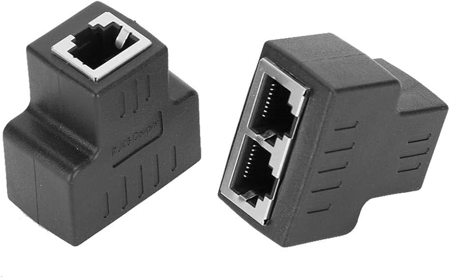network conector 1in/2out rj45 coupeler