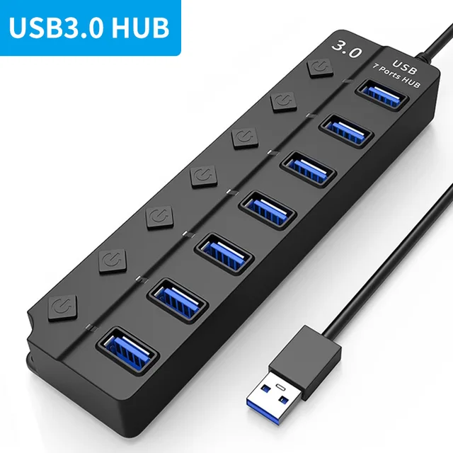 USB HUB 3.0 7PORT