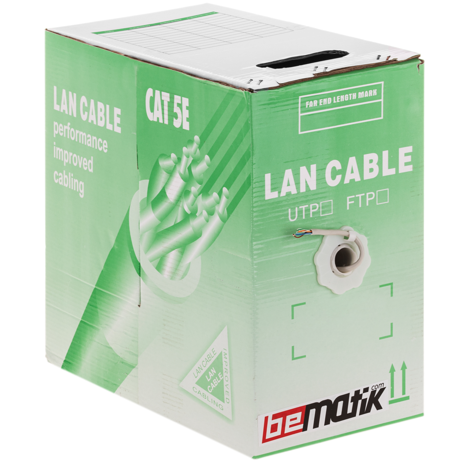 utp cat 5 indoor lancable orange
