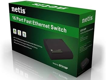 SWITCH NETIS 16PORT ST3116P