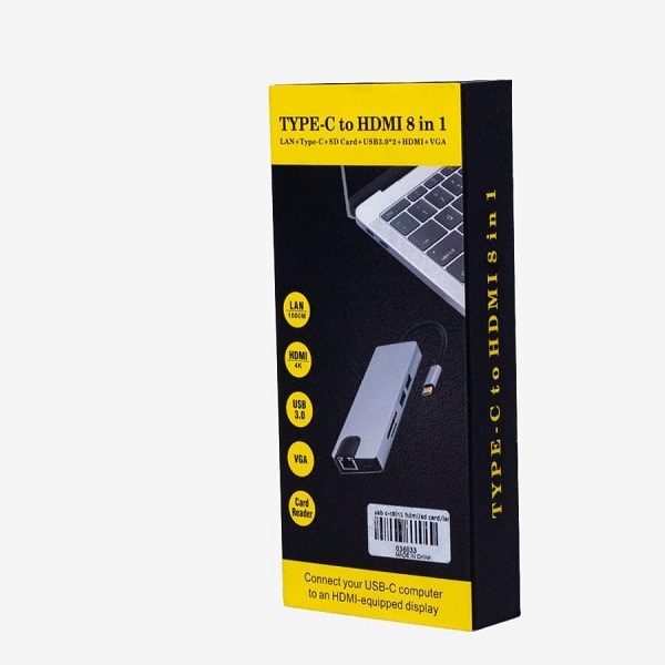 usb-c to hdtv 8 in 1