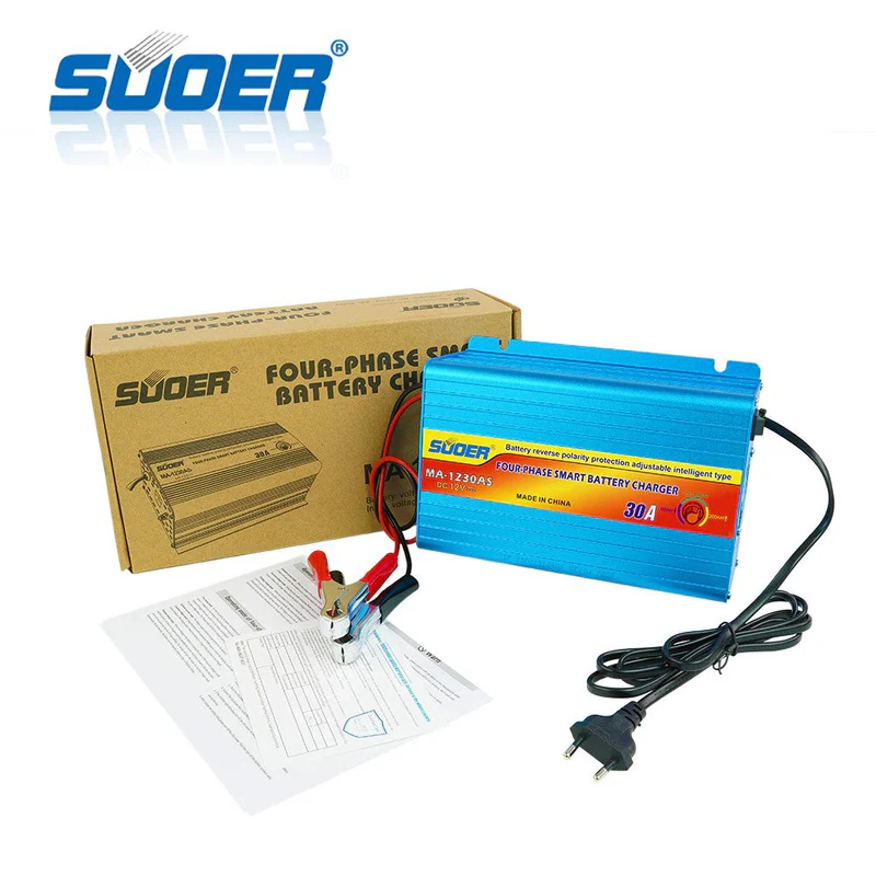 Suoer battery charger 12v/30amp