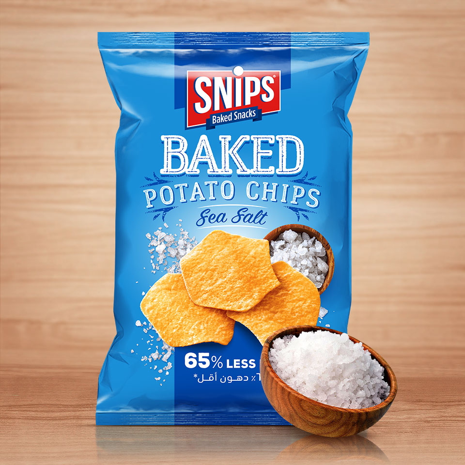 snips sea salt 165g