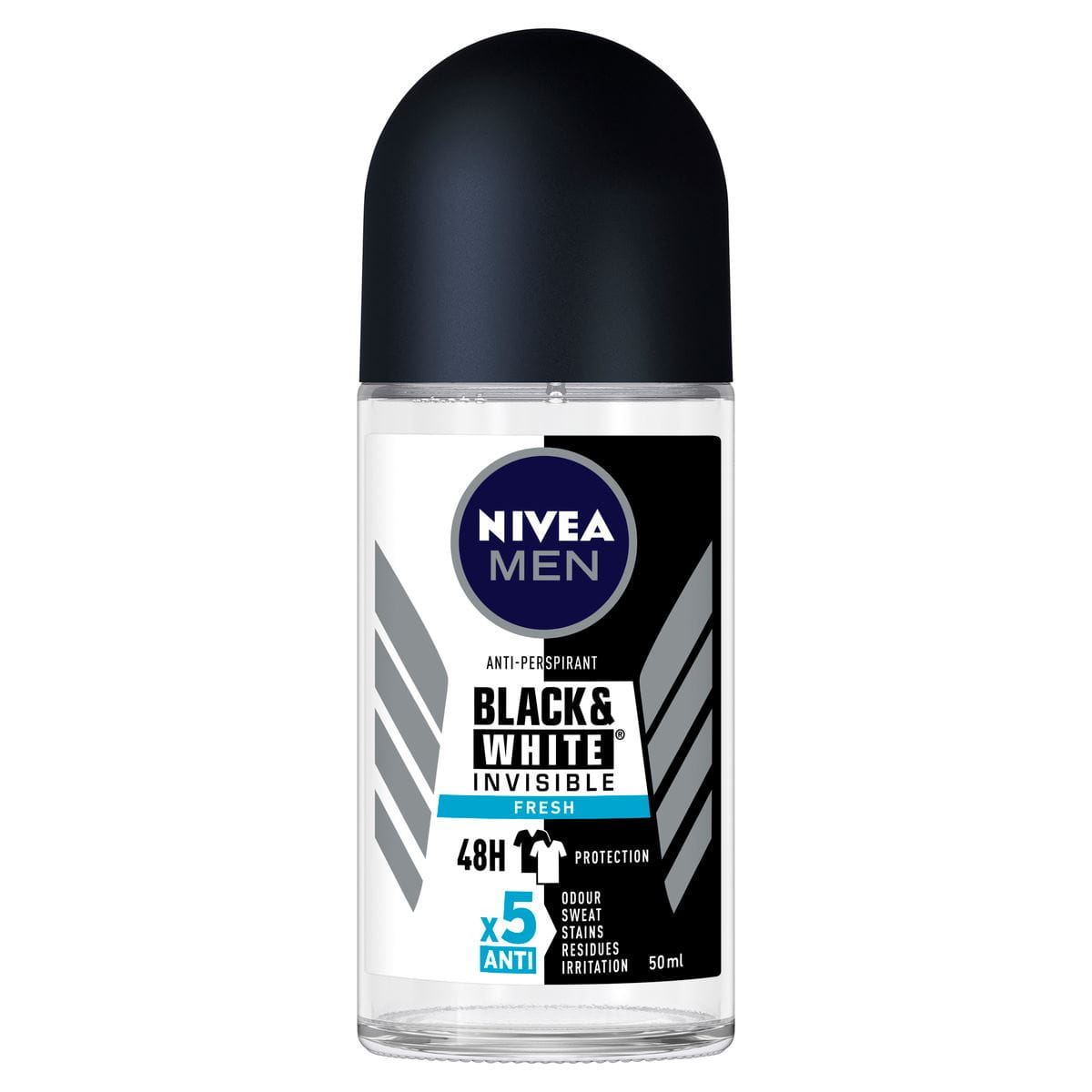 nivea roll on black white