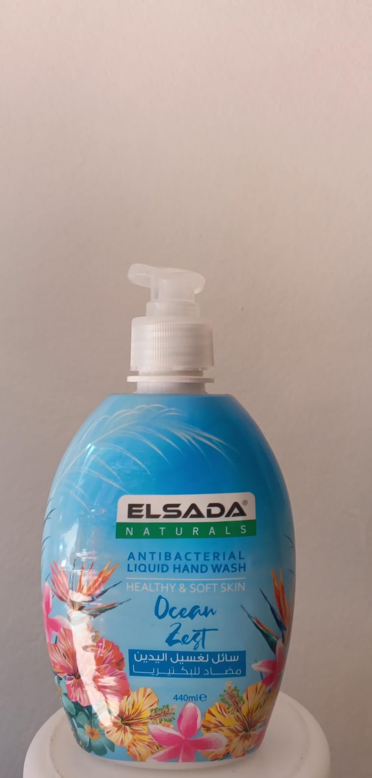 elsada hand wash ocean zest