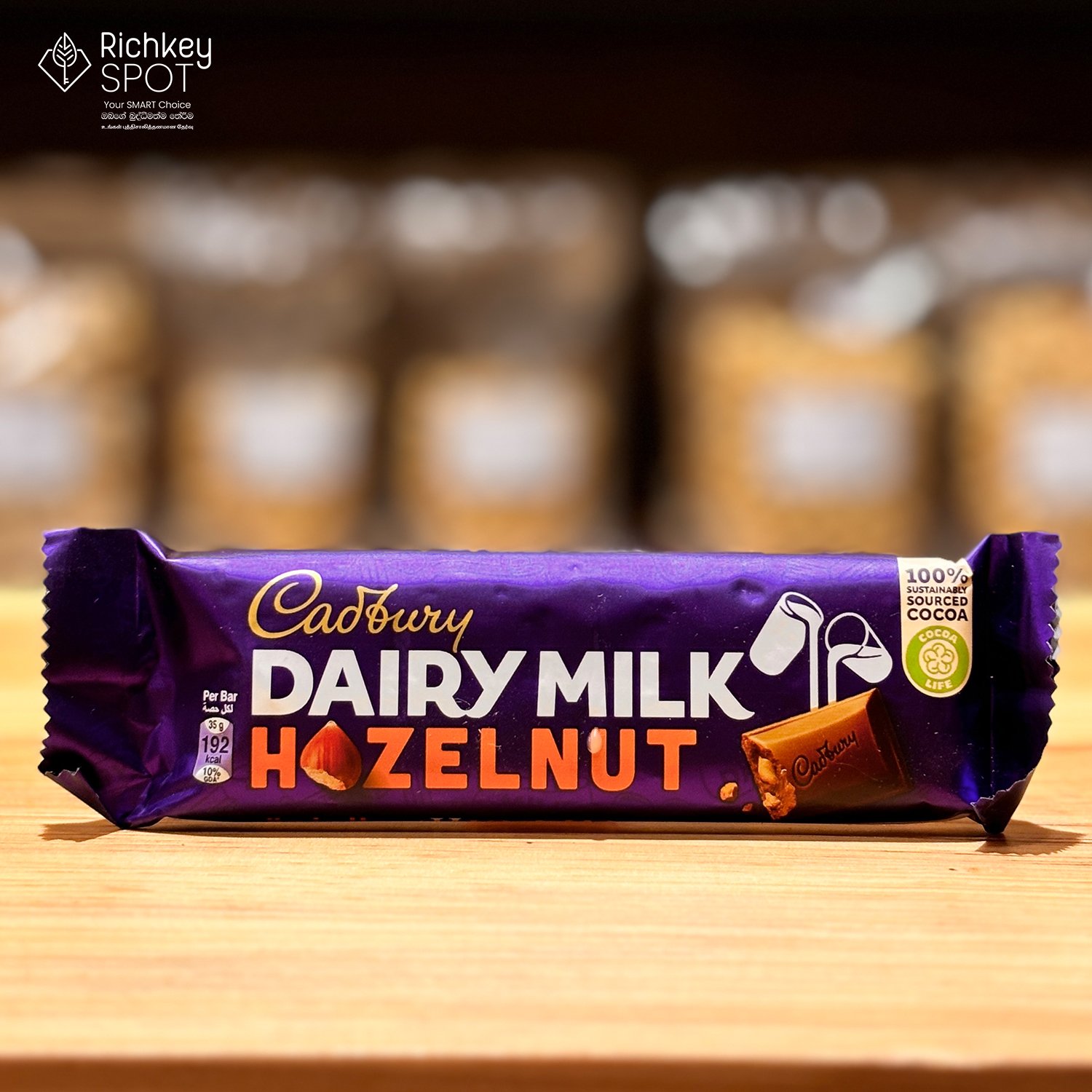 cadbury hazelnut