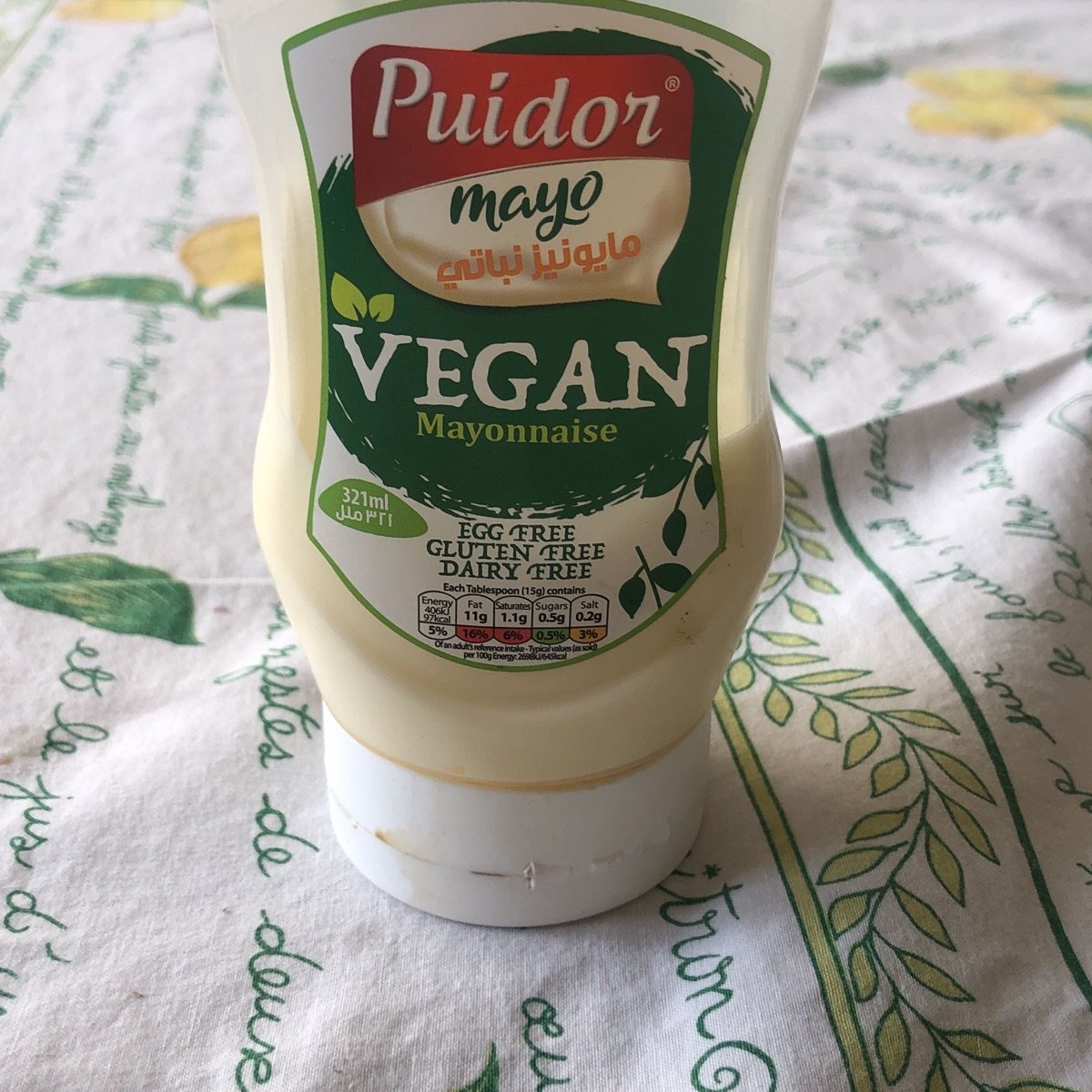 puidor mayo vegan