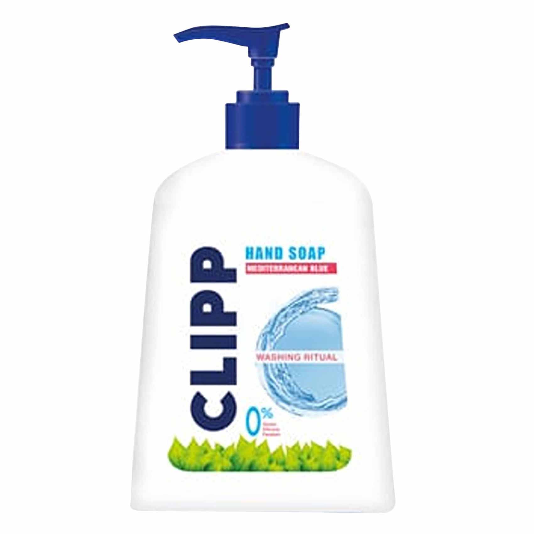 clipp hand soap blue