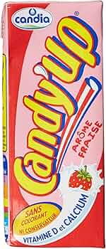 candia candy up fraise 125ml