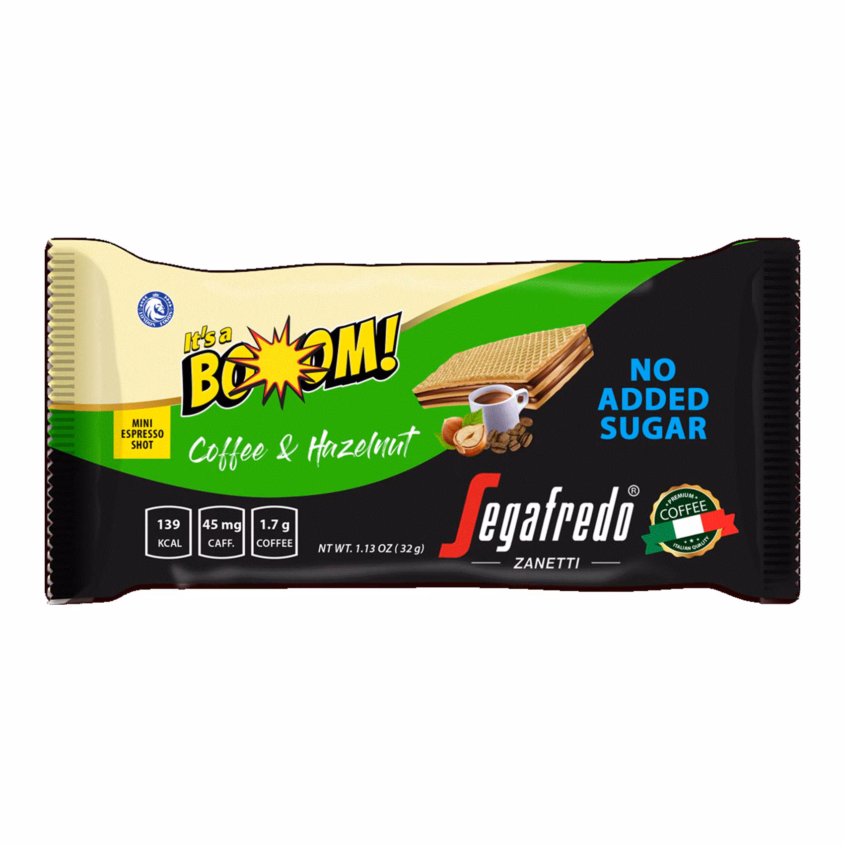 Its boom waffer coffe haz