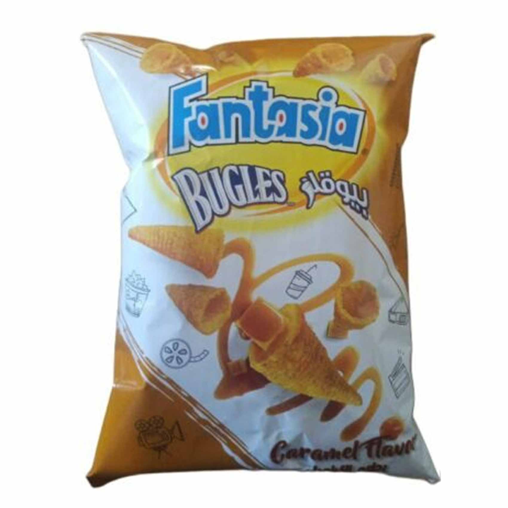 fantasia bugles caramel48g