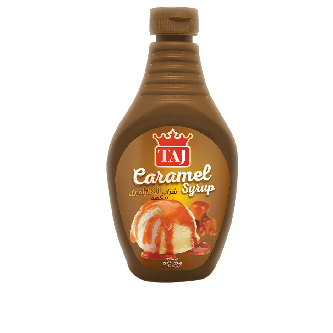 taj caramel syrup 624g