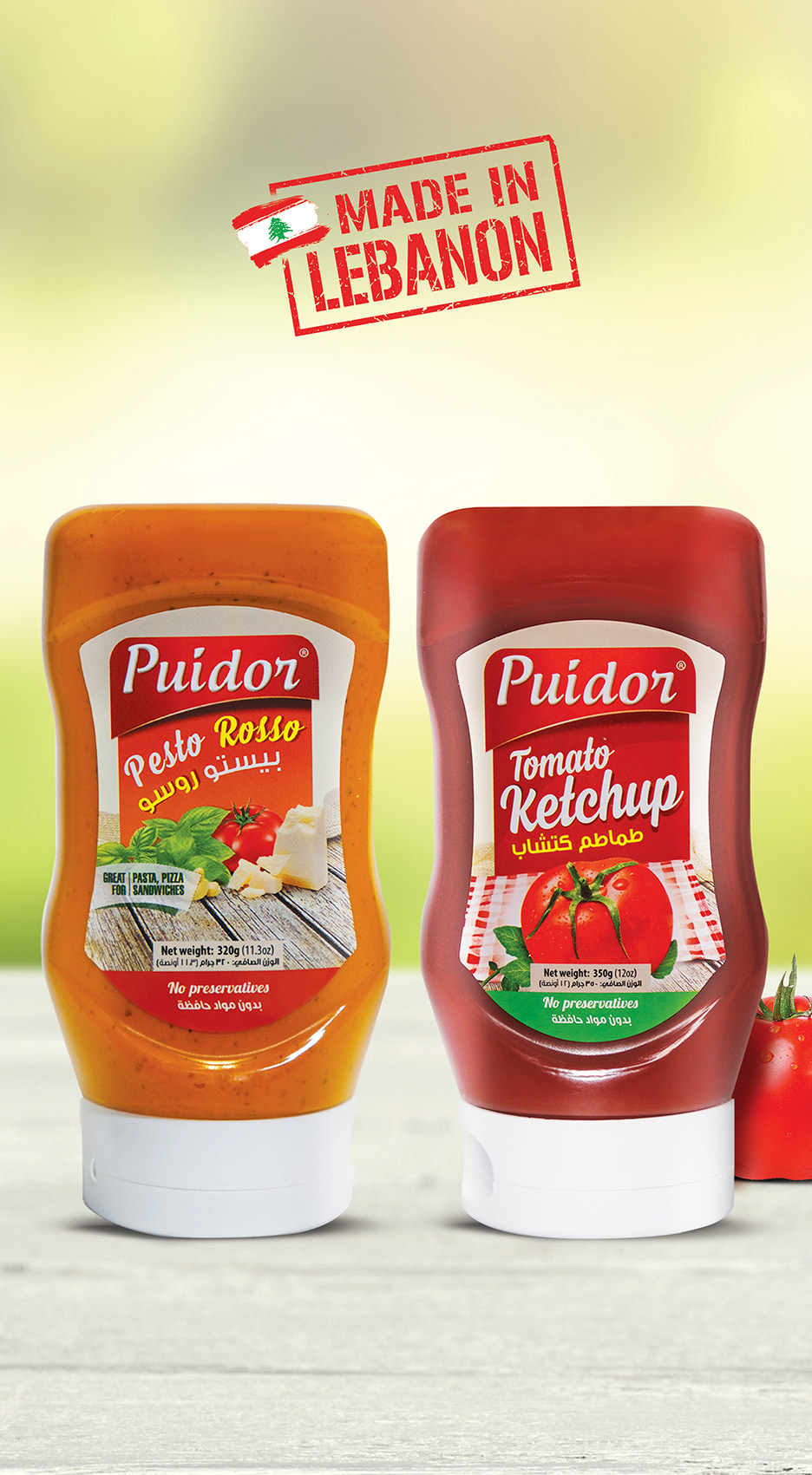 puidor ketchup hot 340g