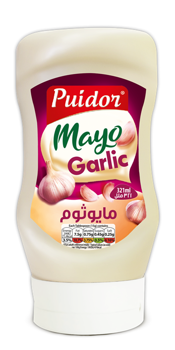 puidor mayo garlic