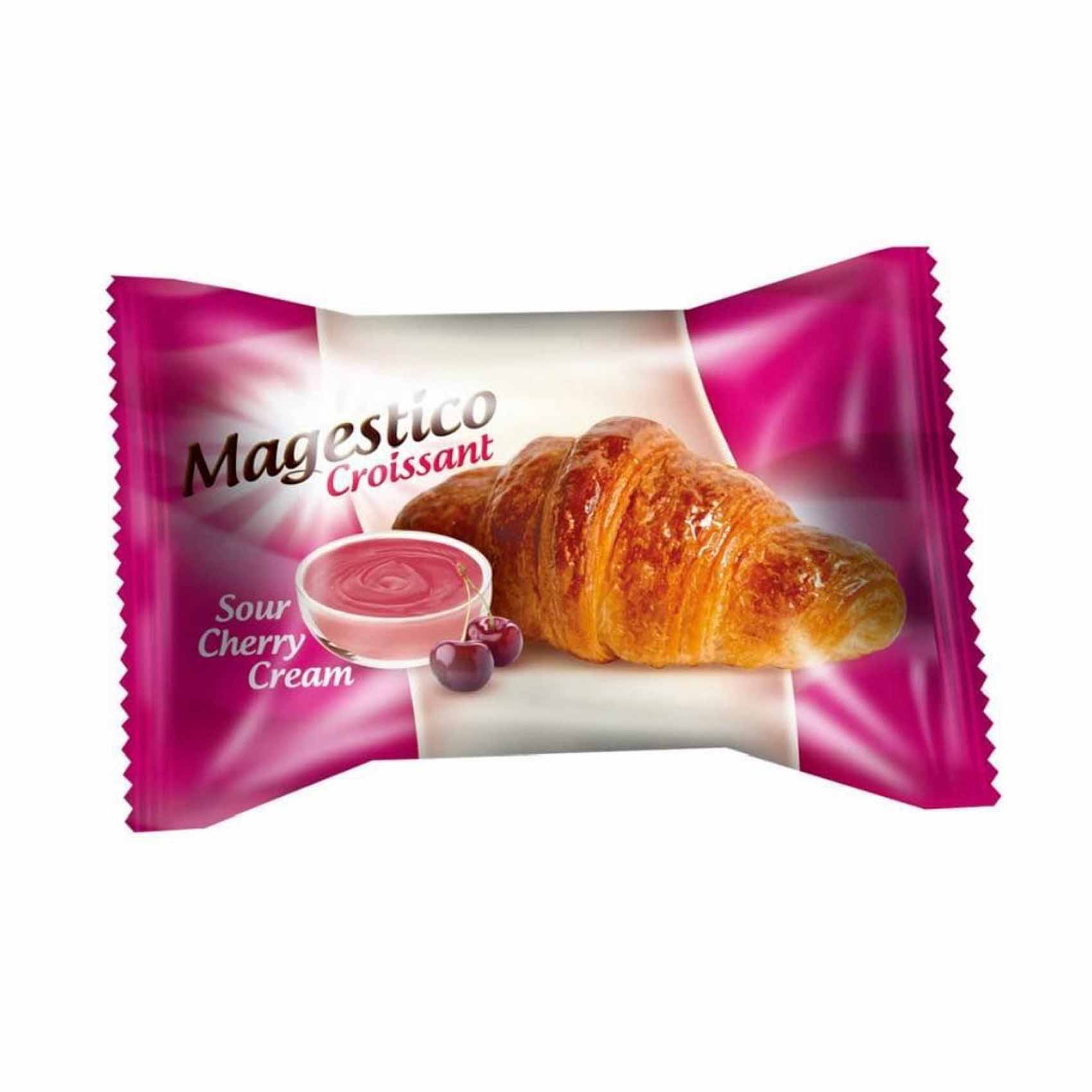 magestico croissant sour cherry cream